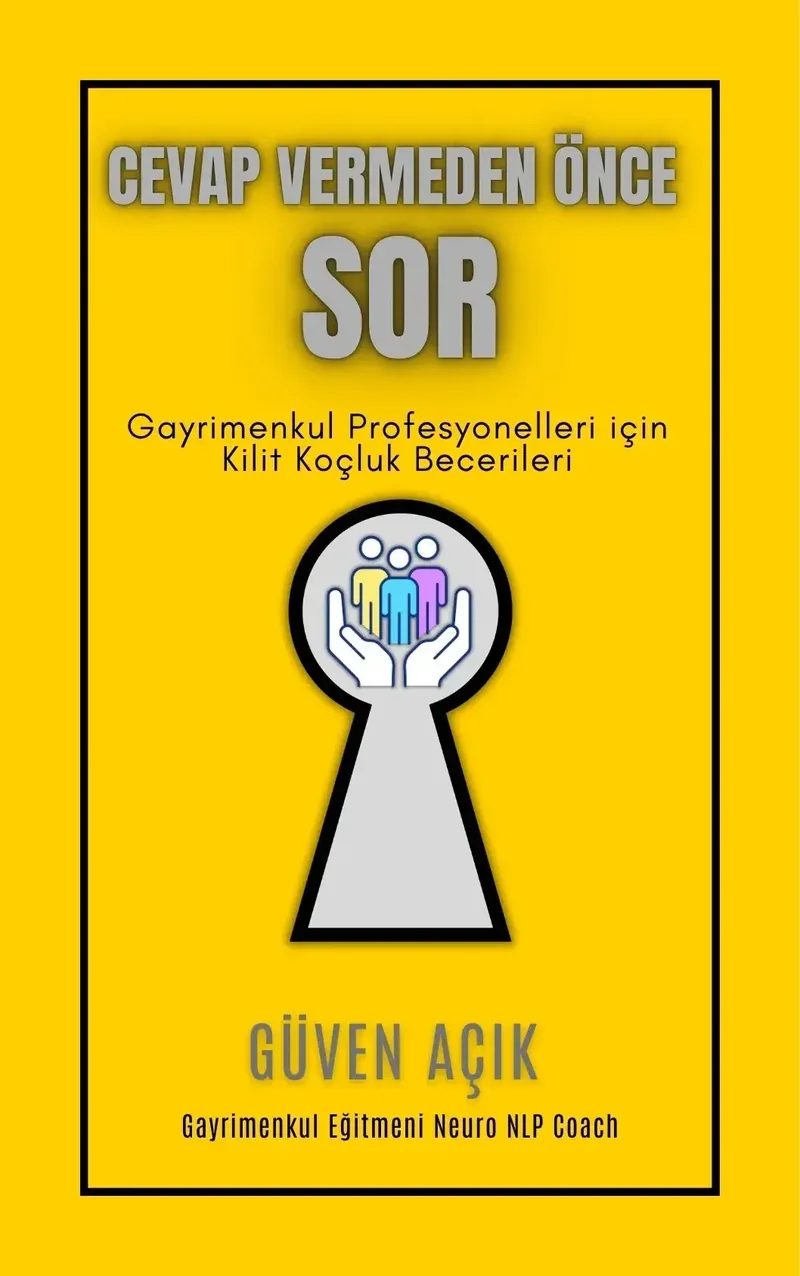Cevap Vermeden Önce Sor kitabının kapağı