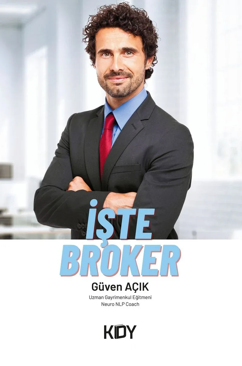 İşte Broker kitabının kapağı