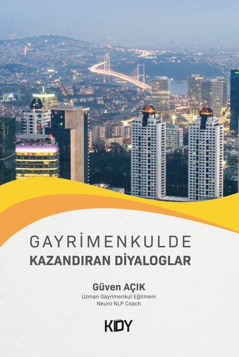 Gayrimenkulde Kazandıran Diyaloglar kitabının kapağı